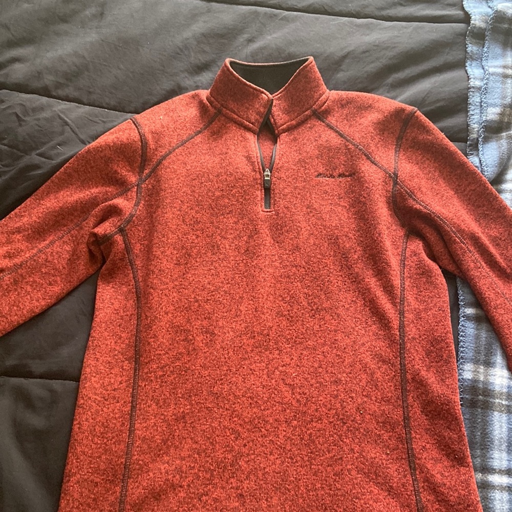 Eddie Bauer quarter zip fleece